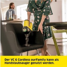 Karcher Şarjlı Vc 6 Ourfamily Limited Edition Dikey Elektrikli Süpürge Bldc 71 Dba - 80 Dba 250-500 L 2 Yıl