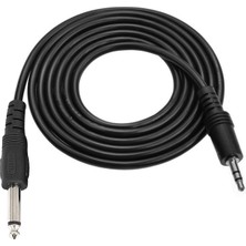Anfi Kablo Pc Jack Mono 6.3mm Aux Stereo 3.5mm 5mt Polaxtor