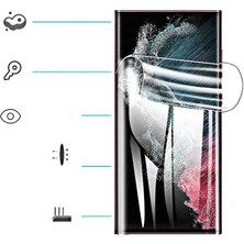 Moby Shop Samsung Galaxy Note 20 Ultra Ekran Koruyucu Kavislerin Tamamını Kapatır Pet Jelatin