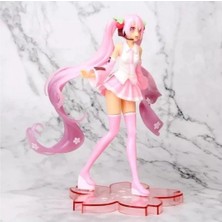 Hediye Vakti Hatsune Miku Sakura Anime Figür 23 cm