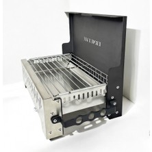 Easy Grill Easygrill Inoks Paslanmaz Kolay Katlanır Portatif Siyah Mangal