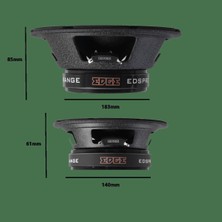 Edge Edspro6-E1 Edge Street-Serisi 16 cm Midrange 200W Rms 400W Maksimum