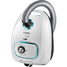 Bosch 71 Dba - 80 Dba Serie | 4 Toz Torbalı Süpürge Prohygienic Beyaz BGBS4HYG1- 2 Yıl 500-1500 Watt Toz