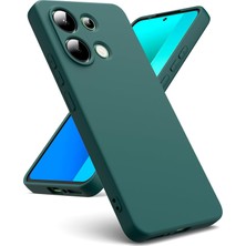 Dexmon Xiaomi Redmi Note 13 Pro 4g Kılıf Yüksek Kalite 3D Kamera Korumalı Içi Kadife Lansman Liquid Silikon Kapak