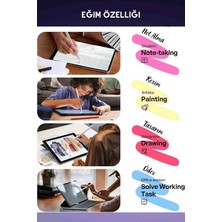 Fogy iPad 10.9 Inç Air 5. Nesil Uyumlu Manyetik ve Kablosuz Şarj Olabilen Stylus Bluetooth Tablet Kalemi