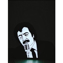 Kamer Led Işıklı Müslüm Gürses