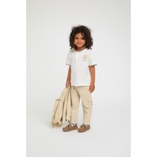 Escabel Kargo Cep Bebe Erkek Pantolon - Taş Rengi