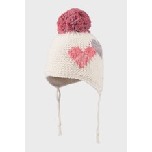 Kitti Kulaklı Kız Bere - Krem