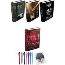Emare: Sarmaşık - Pusula - Maske - Ölümcül Cesaret Yemini + Kalem + Not Defteri