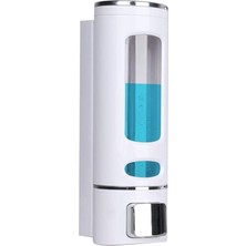 Main Shop 1 Adet Beyaz 400 ml Duvara Monte Manuel Sabunluk Sıvı Lavabo Sabunluk El Sabunu
