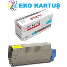 Eko Kartuş Oki C532/C542/C563/ MC573 Muadil Toner 46490629 Sarı