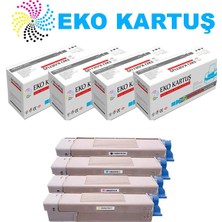 Oki 5650/5750/5850/5950/MC560 Muadil Toner (43865741 ) Sarı