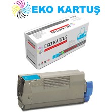 Oki C532/C542/C563/ MC573 Muadil Toner 46490631 Mavi
