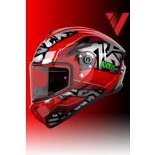 Axxıs Draken S Jolly C5 Matt Red