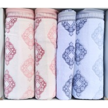 Özdilek Bouche Grı-Pembe Best Set Hamam Takımı