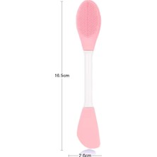 Dvl Silikon 3 Taraflı Yüz Temizleme Ve Maske Fırçası - Silikon Yüz Temizleme & Peeling Ve Maske Fırçası