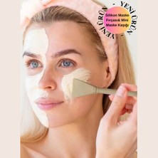 Dvl Silikon Maske Fırçası & Peeling Ve Maske Fırçası &Silikon Çift Taraflı Maske Fırçası