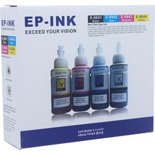 Fast İmage Fast®  Epson Box T6641-T6642-T6643-T6644 Set Şişe Mürekkep