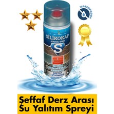 Boysat Silikokap Şeffaf Aerosol Su Izolasyon Spreyi 400 ml x 2 Adet Fırsat Paketi