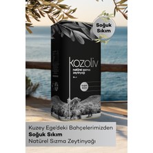 Kozoliv Soğuk Sıkım Naturel Sızma Zeytinyağı 5 Lt Teneke Kutu