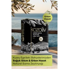 Kozoliv Erken Hasat Soğuk Sıkım Naturel Sızma Zeytinyağı 2 Lt Teneke Kutu