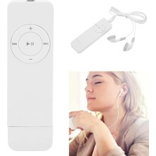 Zunate Mini Mp3 Müzik Çalar, Kulaklıklı Taşınabilir Hıfı Kayıpsız 180MAH 64G Hafıza Kartı, Çalışma Sporları Için