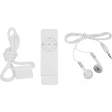 Zunate Mini Mp3 Müzik Çalar, Kulaklıklı Taşınabilir Hıfı Kayıpsız 180MAH 64G Hafıza Kartı, Çalışma Sporları Için