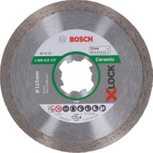 Bosch X-Lock Standard Seri Seramik Için Elmas Kesme Diski 115 mm