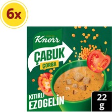 Knorr Çorbası Ezogelin Kurutulmuş 74 GR x 6 Adet