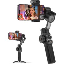 Zhiyun Smooth-5s Aı Combo Yapay Zeka Takip Sensörlü 3 Eksenli Telefon Sabitleyici Gimbal