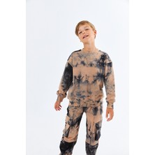 Serbend Kids SGE-1361Bisiklet Yaka Erkek Çocuk Sweatshırt