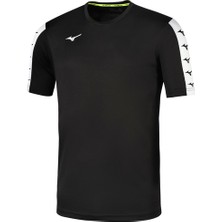 Mizuno Nara Tee Jr Çocuk Tişört Siyah
