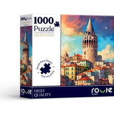 1000 Parça Galata Tower Puzzle  48 x 68 cm