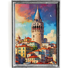 1000 Parça Galata Tower Puzzle  48 x 68 cm