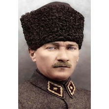 Aden Atatürk Kanvas Tablo