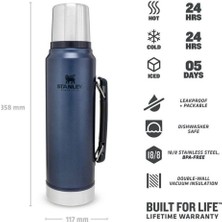 Stanley Classic Legendary Bottle 1 Lt Termos