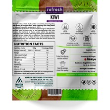 Refresh Chips Freeze Dried Kivi - Dondurularak Kurutulmuş Meyve - Freeze Dry Meyve Kurusu 20gr