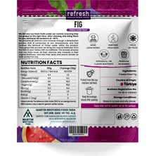 Refresh Chips Freeze Dried Incir - Dondurularak Kurutulmuş Meyve - Freeze Dry Meyve Kurusu 30gr