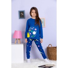 Elmas Kids Sesa Kids %100 Pamuklu Kız Çocuk Pijama Takımı