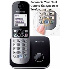 Panasonic KX-TG6811 Telsiz Telefon - Siyah