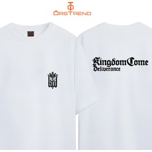 Ors Trend Kingdom Come Baskılı Oversize Tişört