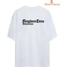 Ors Trend Kingdom Come Baskılı Oversize Tişört