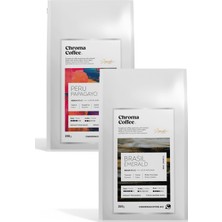 Chroma Coffee Signature Series Çekirdek Kahve Seti-4 %100 Nitelikli Arabica 2x250 gr