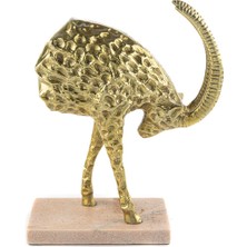 Mikasa Moor Gold Mermerli Antilop Dekor Obje 34X13X43CM