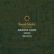 Osmanlı Sirkeleri No : 074 Akasya Gamı Sirkesi 500ML