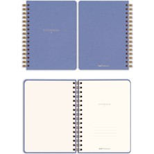 Matt Notebook A5 15X21 cm Spiralli Keten Not Defteri Lila