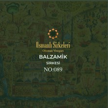 Osmanlı Sirkeleri No: 089 Balzamik Sirkesi 500 ml