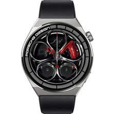 Gt8 Porsche Tasarımı Akıllı Saat Bluetooth Bağlantılı Kablosuz Şarj Kordon Hediyeli 46MM