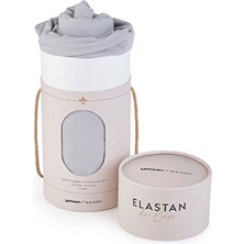 Yatsan Elastan De Luxe Lastikli Çarşaf & Yastık Kılıf Seti – Açık Gri