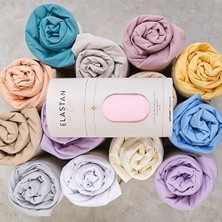 Yatsan Elastan De Luxe Lastikli Çarşaf & Yastık Kılıf Seti – Açık Gri